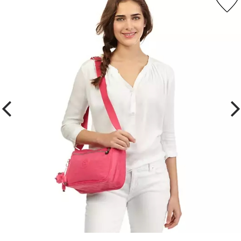 Kipling bag in peach fun color - Picture 4 of 6